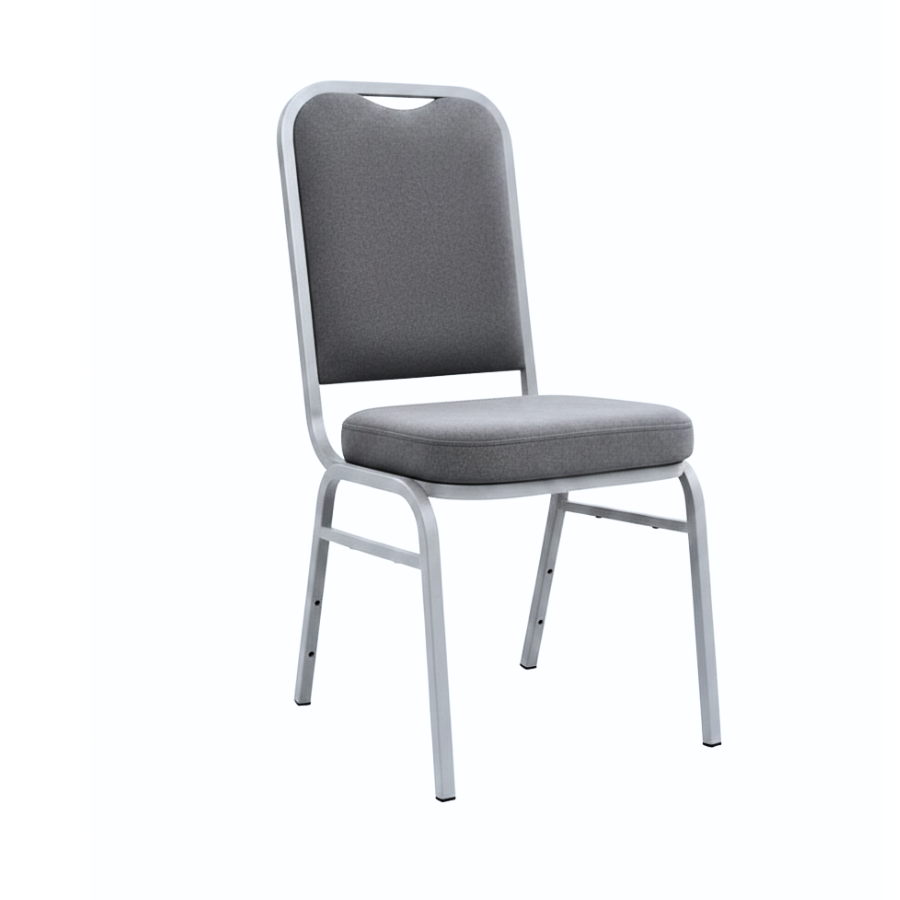 Офісний напівм'який стілець (тканина велюр), АЛМАНТ, 430х560х933 мм (h=460мм)